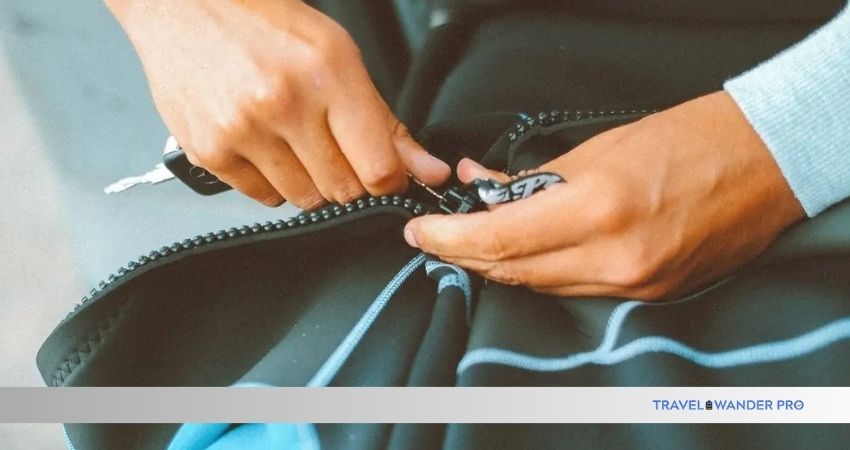 how to fix a stuck zipper on a backpack