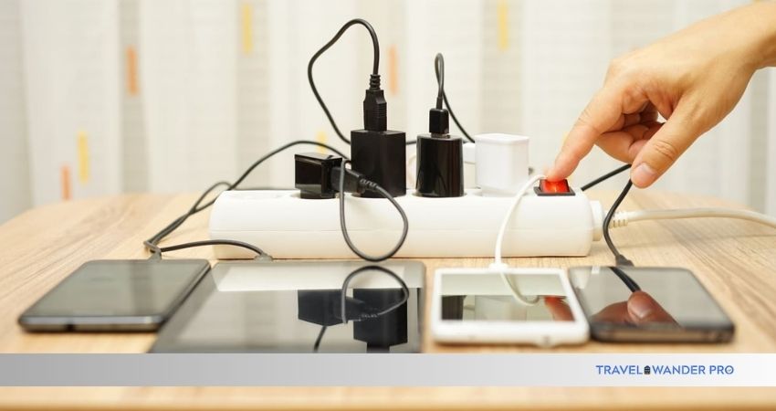 how to manage cables and chargers efficiently
