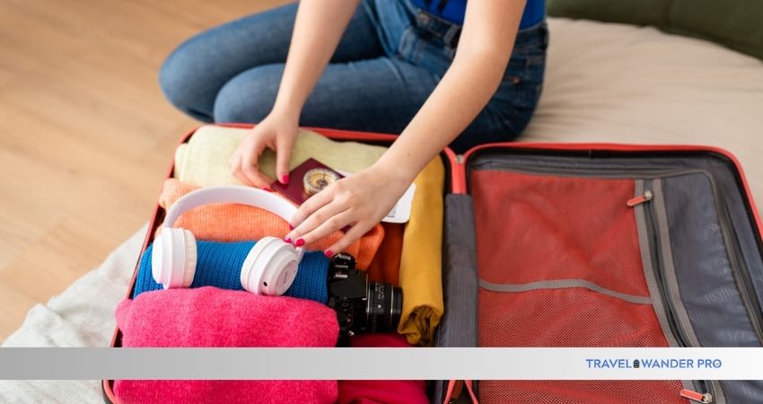 how to pack a suitcase efficiently