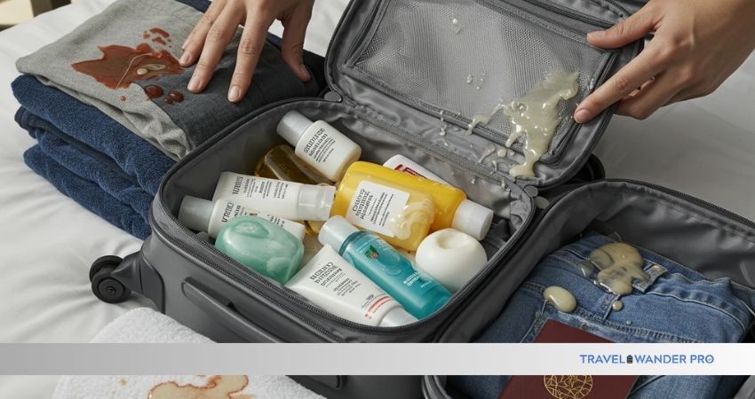 how to pack liquids without leaks
