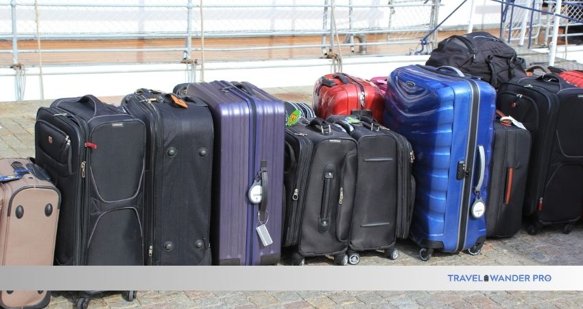 how to store luggage when not in use