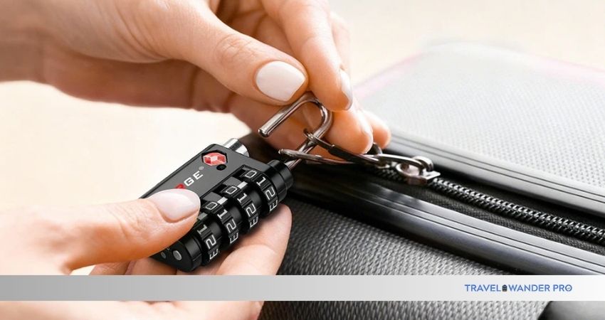 how to use travel locks for security