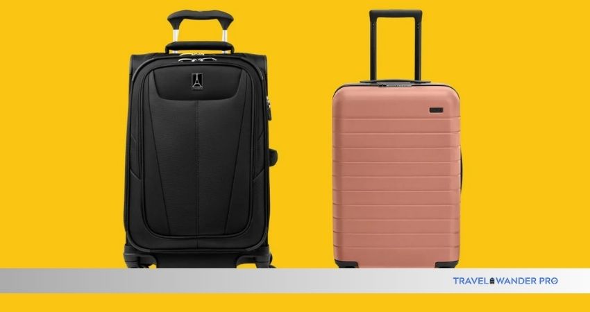what is the difference between hard and soft luggage