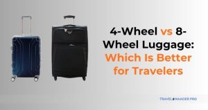 Read more about the article 4-Wheel vs 8-Wheel Luggage: Which Is Better for Travelers in 2026?