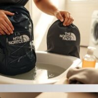 how to wash a northface backpack